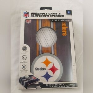Bluetooth Speaker NFL STEELERS Mini Cornhole Game